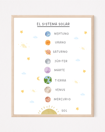 Lámina Sistema Solar