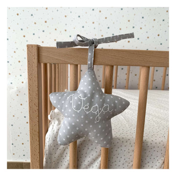 Estrella personalizada guardacunas