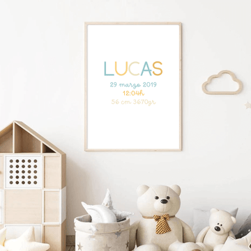 Láminas Infantiles - Decoración ideal para las habitaciones de los más  pequeños con cientos de estilos para todos los gustos y edades. Encuentra  los mejores cuadros e ilustraciones infantiles en nuestro catálogo. –