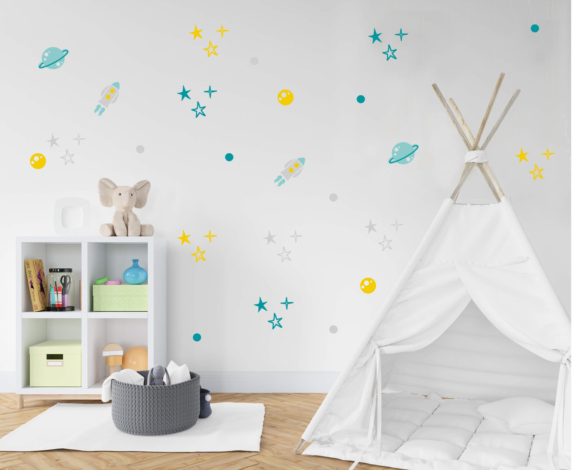 Guía para decorar una habitación infantil con vinilos decorativos